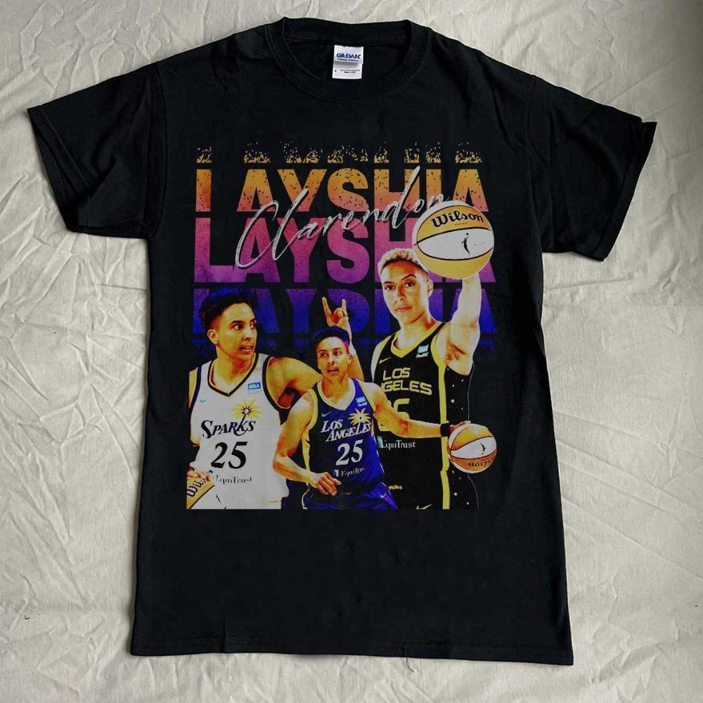 Layshia Clarendon - Los Angeles Sparks - Wnba T-Shirt